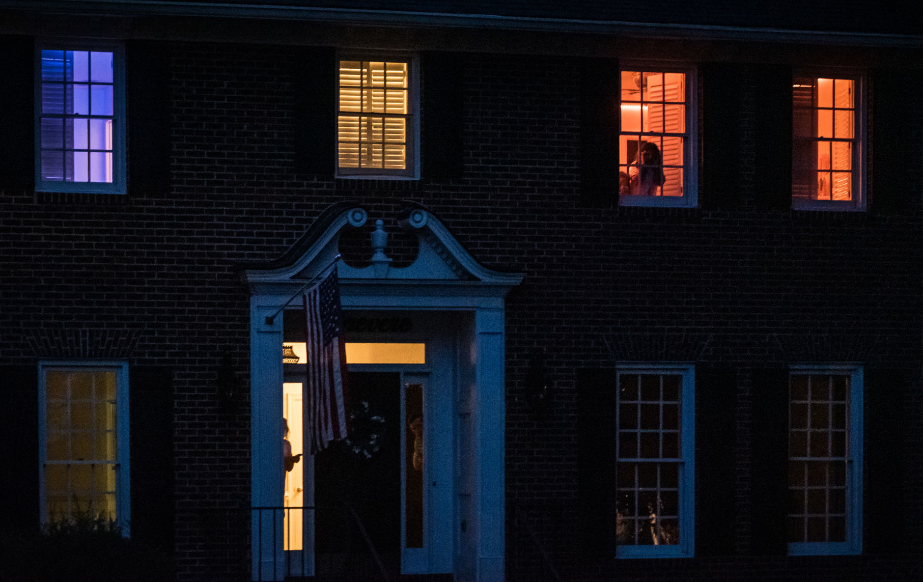 Protest at Mayor Allen Joinesā House